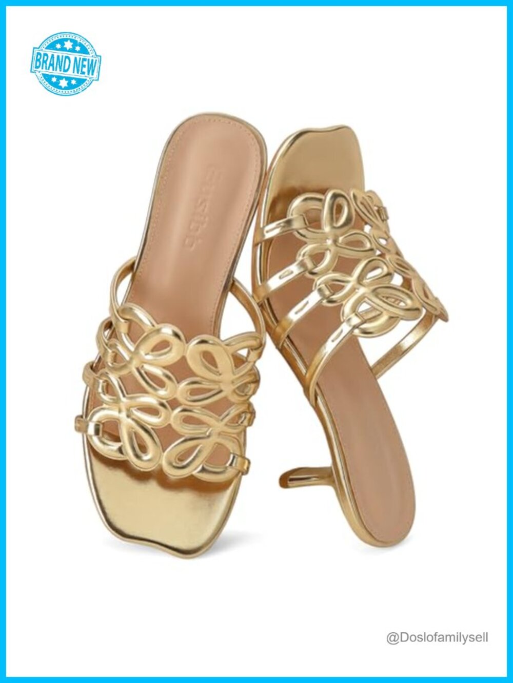 Heeled Mule Sandals Open Toe Slip On Kitten Heel Slide Casual Walking